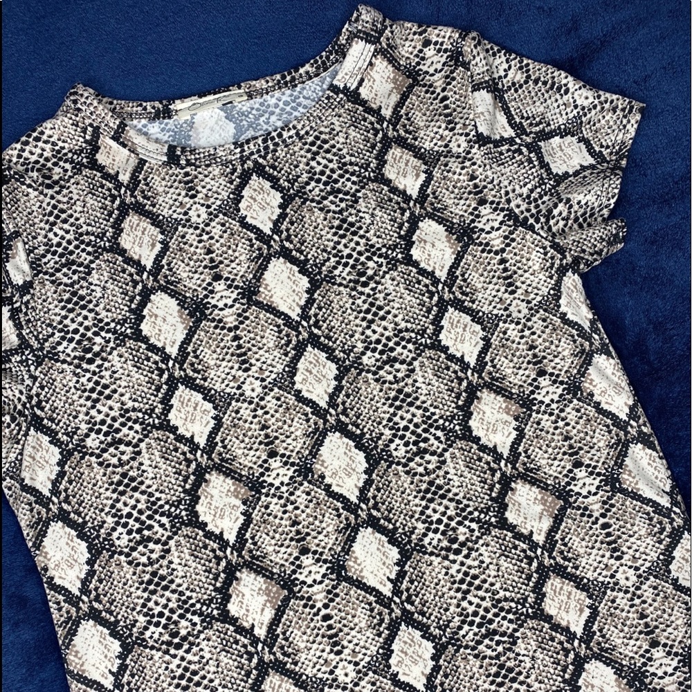 Snake Print Top (Womens)